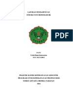 LP Stroke Non Hemoragik Dan Resume Askep Pada Pasien TN - Am Dengan Stroke Oleh I Putu Agus Putra Utama (20093110034) - 1