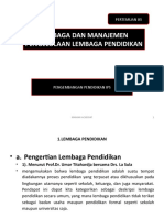 04.lembaga Dan Manajemen Pengelolaan Lembaga Pendidikan