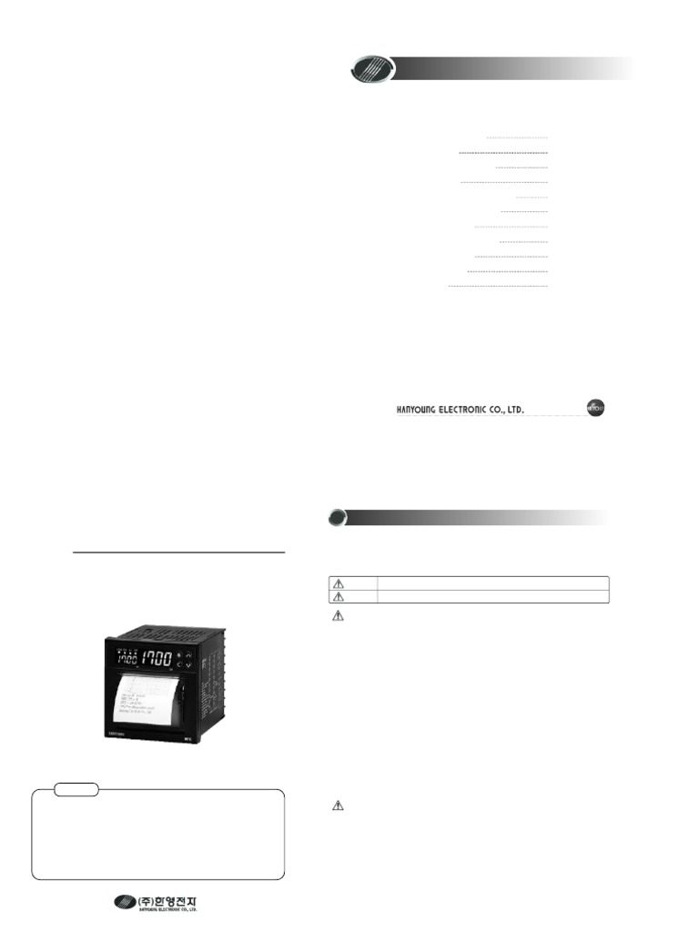 RT9 Temperature Controller Manual | PDF | Control Theory | Power Supply