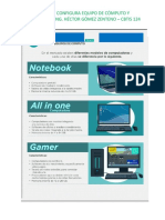 Instala y Configura Equipo de Computo y Perifericos