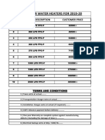 B FPC P Price List Modified PDF