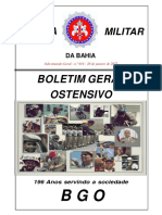 PM Bahia Boletim Geral 196 anos