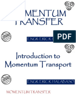 Momentum Transfer: Engr. Eric R. Halabaso