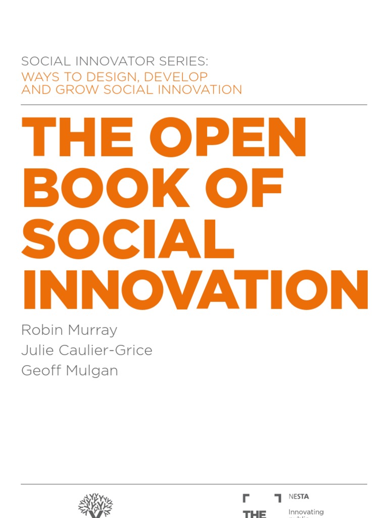 The Open Book of Social Innovation | PDF | Innovation | Entrepreneurship