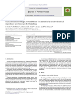 2 - Characterization of High-Power Lithium-Ion Batteries by Electrochemical