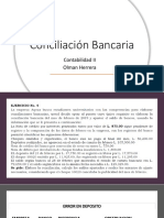 Conciliación Bancaria