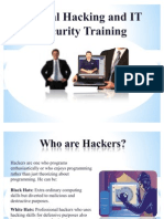 Ethical Hacking and IT Security Training