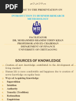 Chapter-1 Introduction To Research Methodology CU