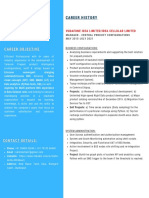 Vodafone Idea Limited/Idea Cellular Limited: Manager - Central Product Configurations MAY 2015-JULY 2021