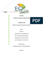 Ensayo Sobre El Paradigma Cuantitativo y Cualitativo