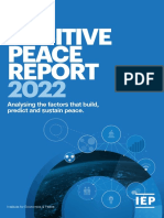 Positive Peace Report 2022: Factors that build, predict and sustain peace