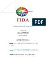 Official Basketball Rules 2014