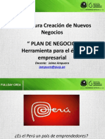 Creación de negocios con plan de negocio