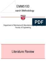 4 EMM5100 Literature Review