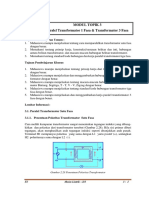 Modul Topik 3 - Paralel Trafo Trafo 3 Fasa