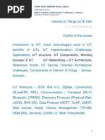 Iot Structure, Iot Components, Working Process of Iot Iot Networking - Iot Architecture