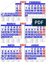 Calendario Doble 20221