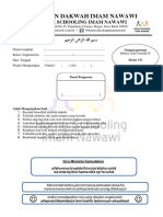 Ulangan Bahasa Arab Tematik 05 (Kelas 3-6) Kuartal 3