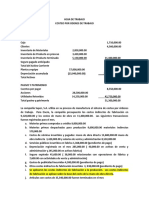 Hoja de Trabajao Costeo Por Odenes de Trabajo