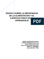 Alimentación y Aprendizaje