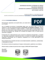Invitación Dr. Ricardo C. - UNAM SAIP SC