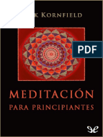 Meditacion para Principiantes - Jack Kornfield