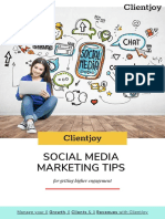 Social Media Marketing Tips for Higher Engagement