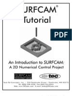 SURFCAM Tutorial Demo Booklet