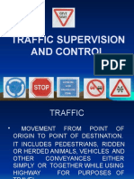 Traffic Supervision and Control 43