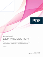 DLP Projector: Owner's Manual
