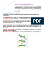 Tipos de Palancas en Elcuerpo