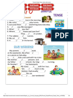 Present Simple Tense Online PDF Exercise