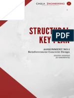 Structural Key Plan: Assignment No.1 Reinforcement Concrete Design