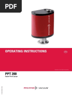 Operating Instructions: Digital Pirani Gauge