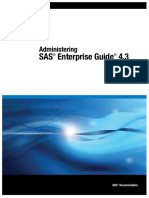 SAS Enterprise Guide 4.3: Administering