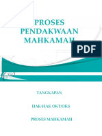 Proses Pendakwaan Mahkamah