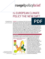 Is European Climate Policy The New CAP GZ