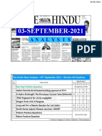 03-SEPTEMBER-2021: The Hindu News Analysis - 03 September 2021 - Shankar IAS Academy