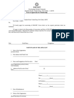 Delnet Application Form