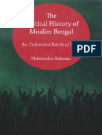 Mahmudur Rahman - The Political History of Muslim Bengal