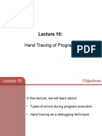 Lecture 10 - Programming Fundamentals
