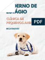 CADERNO DE ESTÁGIO CLÍNICA VETERINÁRIA