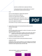 Land terms defined