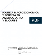 4.-Política Macroeconómica y Pobreza en América Latina