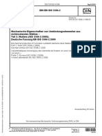 DIN en ISO 3506-2 Mechanische Eigenschafften Von Muttern Aus Nicht Rostenden Stählen