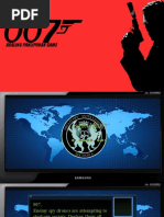 007 James Bond PPT Themed Game