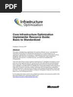 Core IO Implementer Resource Guide - Basic to Standardized