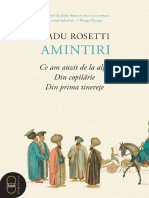 Radu Rosetti Amintiri (1)