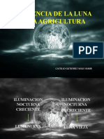 Influencia de La Luna en La Agricultura