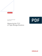 Measuring the TCO of Tape Storage Solutions